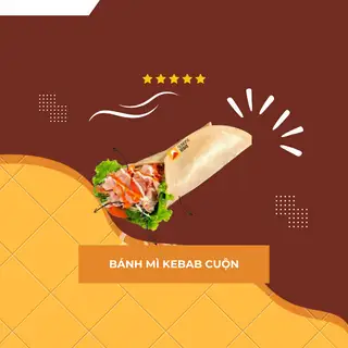 Hình ảnh Bánh Mì Kebab Cuộn