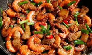Hình ảnh Cơm Thịt rim Tôm