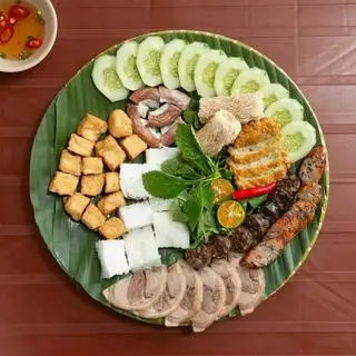 Hình ảnh Bún Đậu Đầy Đủ + Dồi Sụn