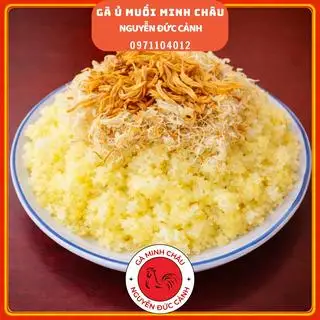 Hình ảnh Xôi  chà  bông gà - hành phi