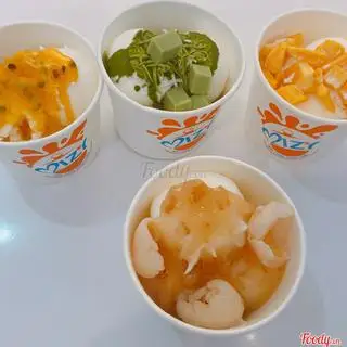 Hình ảnh Combo 4: 4 Sữa Chua Trân Châu đen Tặng 1 Hướng Dương 