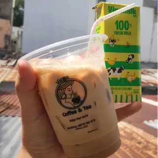 Sữa chuối cà là phê - szL - 45.000 ₫ tại Virgo Cafe & Cake - Cà Phê Muối & Bánh Crepe Sầu Riêng Tươi - Trần Xuân Soạn