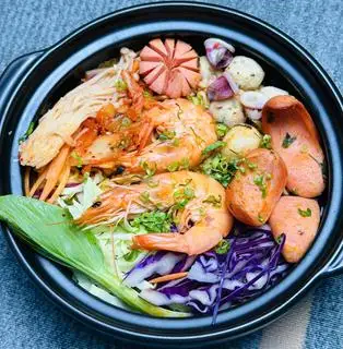 Mì Cay Kim Chi Hải Sản Siêu Cấp ( tôm , mực ) - 80.000 ₫ tại Tiệm A Mèo - Mỳ Cay & Ăn Vặt - Âu Cơ