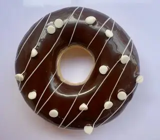 Hình ảnh Donut scl đen - nút scl trắng