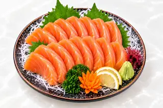 Hình ảnh SASHIMI CÁ HỒI 15m