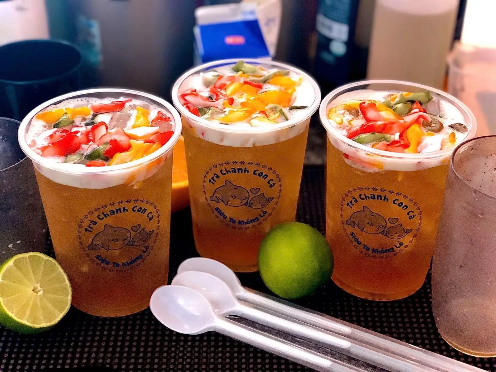 Trà chanh con cá - 29.000 ₫ tại Mì Cay MiChiGold - Vườn Lài