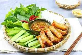 Chả ram tôm đất mẹt - 75.000 ₫ tại Tiệm Nem Nướng Nha Trang Cuốn Là Dính - Âu Cơ 