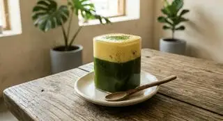 Hình ảnh Matcha kem trứng