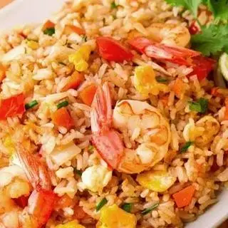 cơm chiên hải sản - 55.000 ₫ tại Quán Việt Thái - Bún Bò Cay Bạc Liêu & Lẩu Vịt Nấu Chao - Điện Biên Phủ