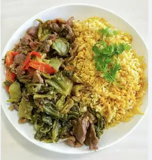 Hình ảnh cơm rang dưa bò