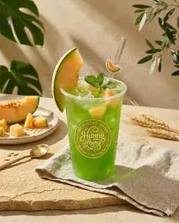 trà dưa lưới - 28.000 ₫ tại Bún Mắm Nêm Hương Long - Quang Trung