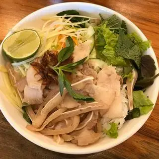bún thịt luộc+ tai heo.. mắm nêm  - 70.000 ₫ tại 148 - Bún Mắm Nêm & Gỏi Cuốn - Trần Đình Xu