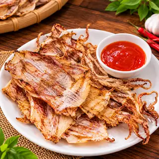 Hình ảnh Khô mực nướng nguyên con