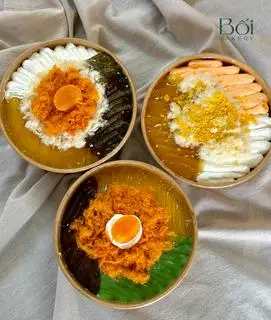 BLTM mix 3 sốt mè matcha bơ trứng  - 55.000 ₫ tại Bối Bakery - Bông Lan Trứng Muối & Bánh Ngọt - Vũ Huy Tấn