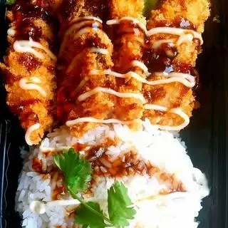 Cơm cá xù sốt teriyaki - 80.000 ₫ tại Xù Food - Kimbap & Mì Trộn - Trần Hưng Đạo
