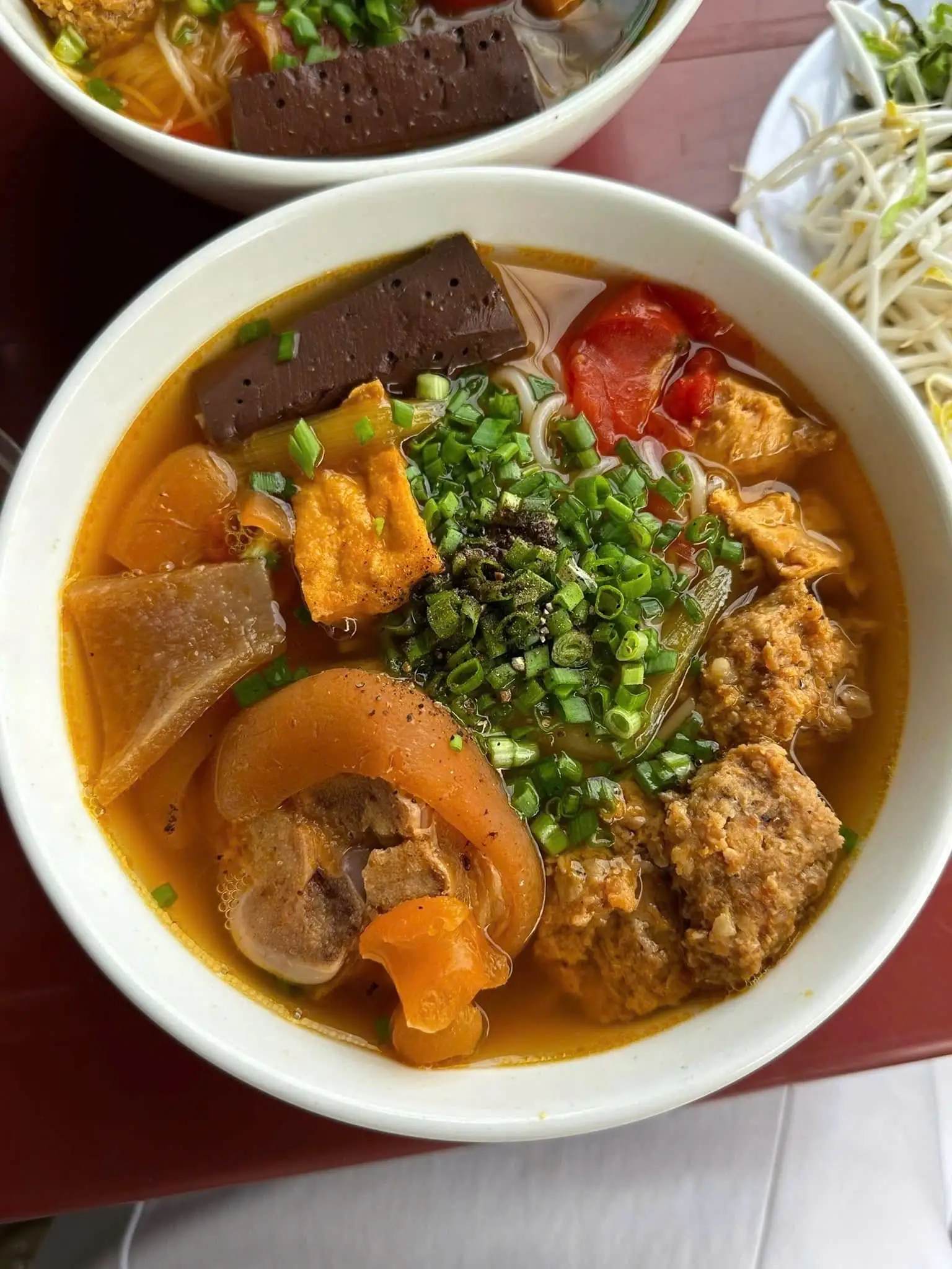Bún riêu cua giò heo - 60.000 ₫ tại Bún Riêu Cua & Bún Bò Huế Cô Trang - Hồ Học Lãm