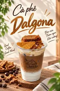 Hình ảnh Cà Phê Dalgona - size L