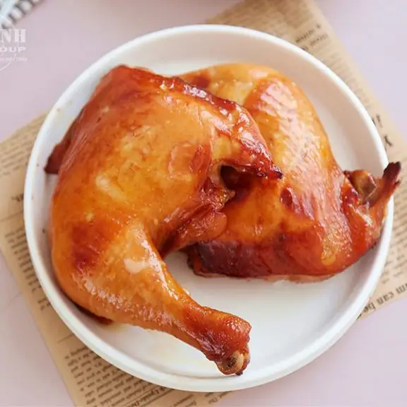 Hình ảnh Cơm Gà Đùi Góc Tư size LỚN Xối Mỡ - Best Seller