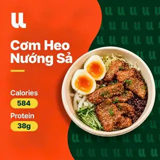 Hình ảnh CƠM HEO NƯỚNG SẢ