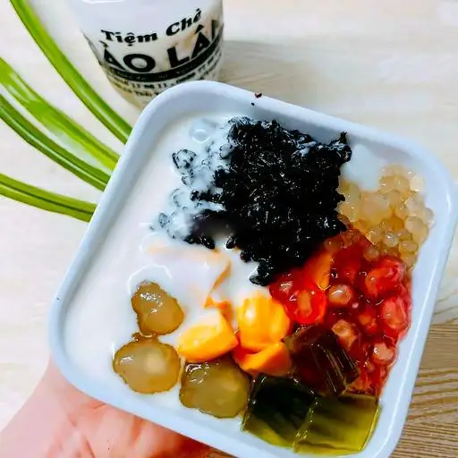 Sữa chua mít nếp cẩm flan - 47.000 ₫ tại Tiệm Chè Bảo Lâm - Chè Bơ, Tàu Hũ & Sữa Chua - Lý Thái Tổ