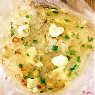 Bánh Tráng Mỡ Hành 3 trứng cút  - 30.000 ₫ tại Quán Ăn Vặt, Bột Chiên & Bánh Tráng Trộn 9999 - Hậu Giang