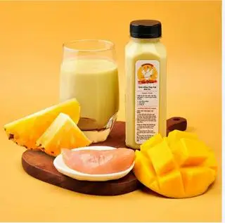 Hình ảnh Sinh tố ức gà - chanh dây - xoài