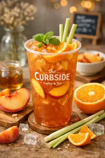 Hình ảnh Trà Đào Cam Sả