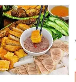 Hình ảnh bún đậu đầy đủ