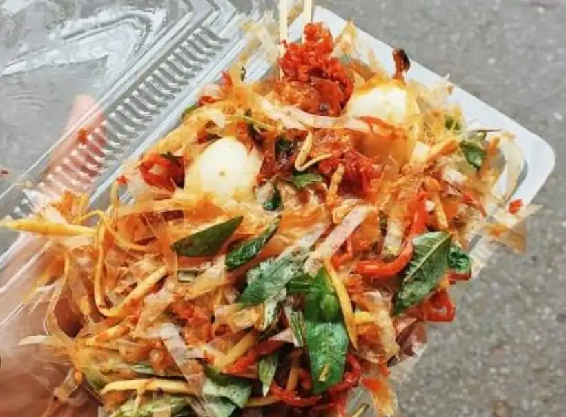 Hình ảnh Bánh tráng trộn