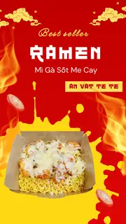 Hình ảnh (Mì-Phở-Miến) Gà Me Cay Phô Mai