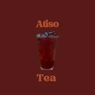Hình ảnh Trà atiso đỏ kết hợp với mứt làm từ bông atiso chua ngọt thanh mát 