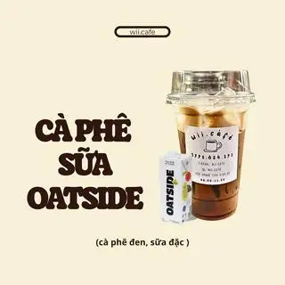 Cà phê sữa Oatside - 35.000 ₫ tại Wii.CàFé - Cà Phê, Cacao & Matcha - Phạm Thế Hiển
