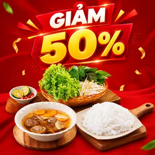 Hình ảnh Giảm 50% Bún Chả Hà Nội