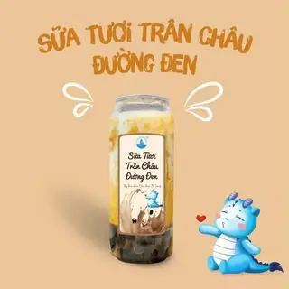 Hình ảnh Sữa tươi trân châu đường đen