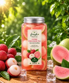 Hình ảnh Vải Ổi Hạt Chia 