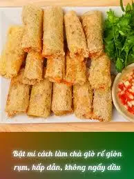 Bún chả giò - 40.000 ₫ tại Bún Thịt Nướng 3G