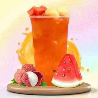 Hình ảnh Trà vải dưa hấu