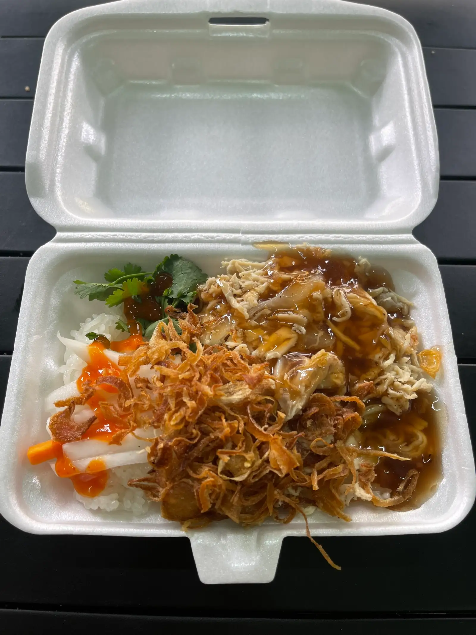 Hình ảnh xôi gà xé