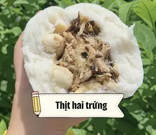 Hình ảnh Bánh bao thịt 2 trứng
