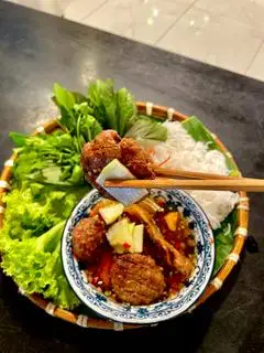 Bún Chả Hà Nội - 68.000 ₫ tại Bún Đậu Nón Lá - Nguyễn Tri Phương