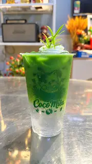 Hình ảnh Matcha nước dừa dứa 