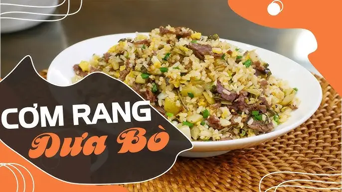 Hình ảnh Cơm rang dưa bò