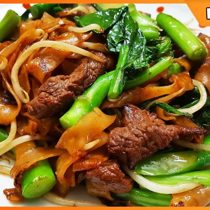 hủ tiếu áp chảo bò (khô) - 75.000 ₫ tại Quán 027- Hủ Tiếu Xào - Bình Tiên