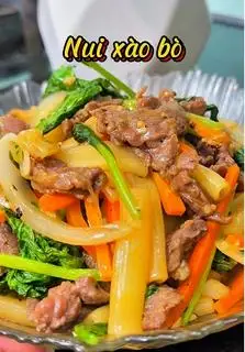 Hình ảnh Nui Xào Bò 