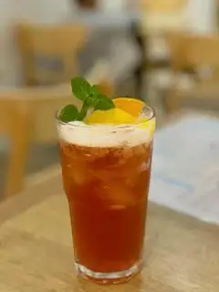 Hình ảnh trà đào cam sả