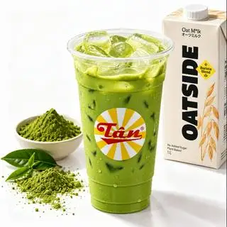 M - Matcha Latte Oatside - 64.000 ₫ tại Tân Cà Phê - Cà Phê, Trà Sữa & Bánh Mì - Lê Thánh Tôn