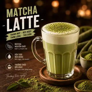 Hình ảnh Matcha latte