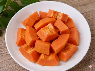 Hình ảnh Đu đủ cắt sẵn - Papaya 350 gram