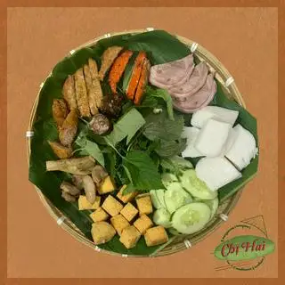 Mẹt Tá Lả Đặc Biệt (1 người) - 90.000 ₫ tại Quán Bún Chả & Bún Đậu Chị Hai - Đường Số 7