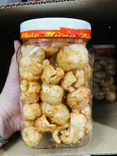 Tóp mỡ da giòn ớt cay - 90.000 ₫ tại Rong Biển Cháy Tỏi Robi - Đinh Bộ Lĩnh